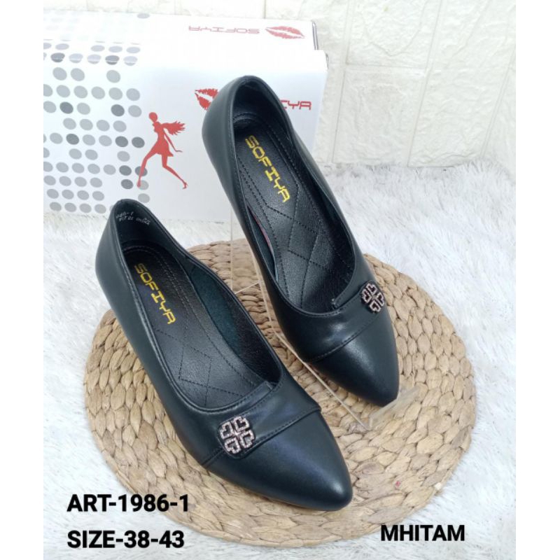 SEPATU HEELS IMPORT WANITA SOFIYA 1986-1