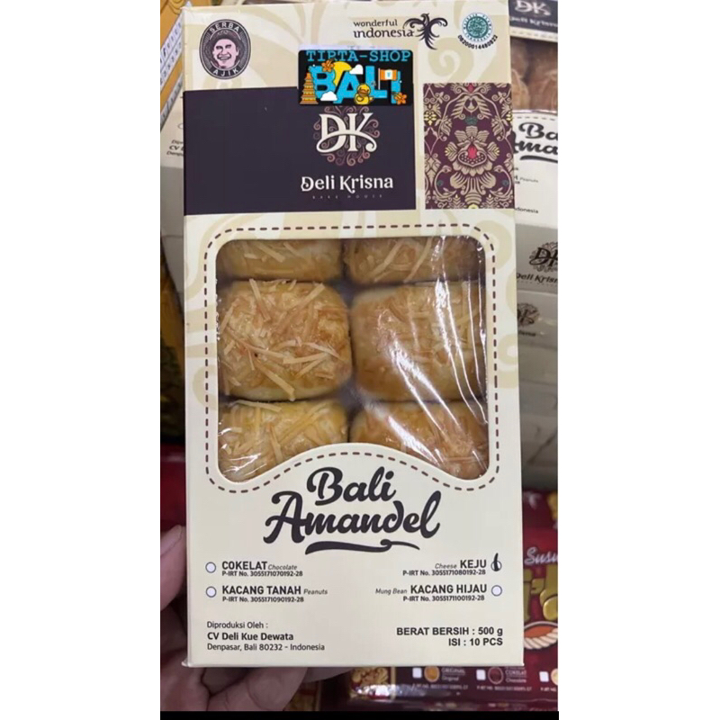 

Kue Amandel Deli Krisna Bali