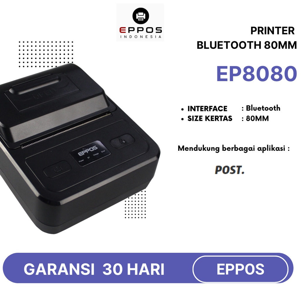 Printer Bluetooth 80mm Portable EPPOS