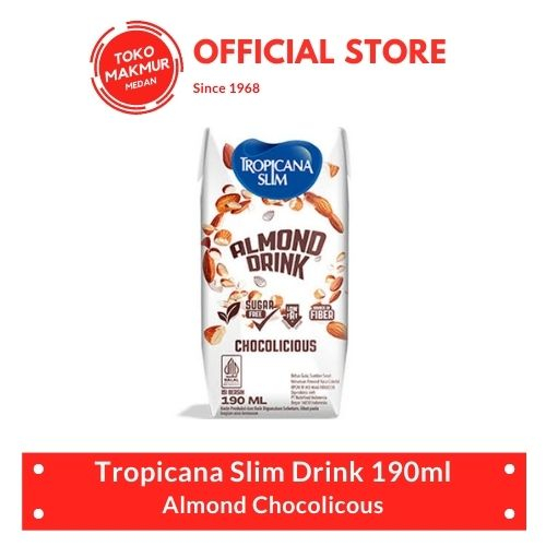 TROPICANA SLIM ALMOND DRINK CHOCOLICOUS 190 ML