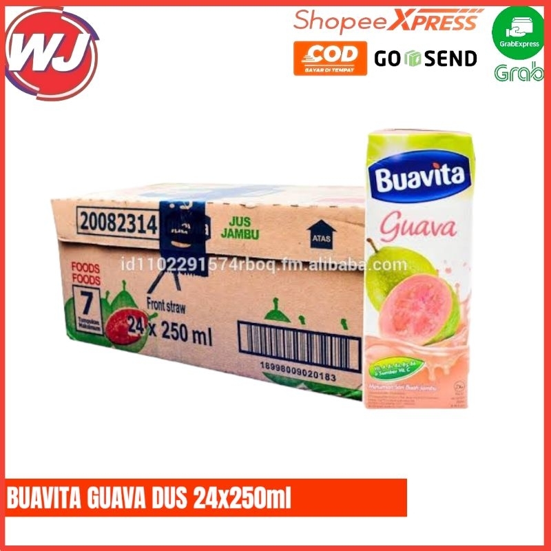 

BUAVITA JAMBU DUS 24x250ml