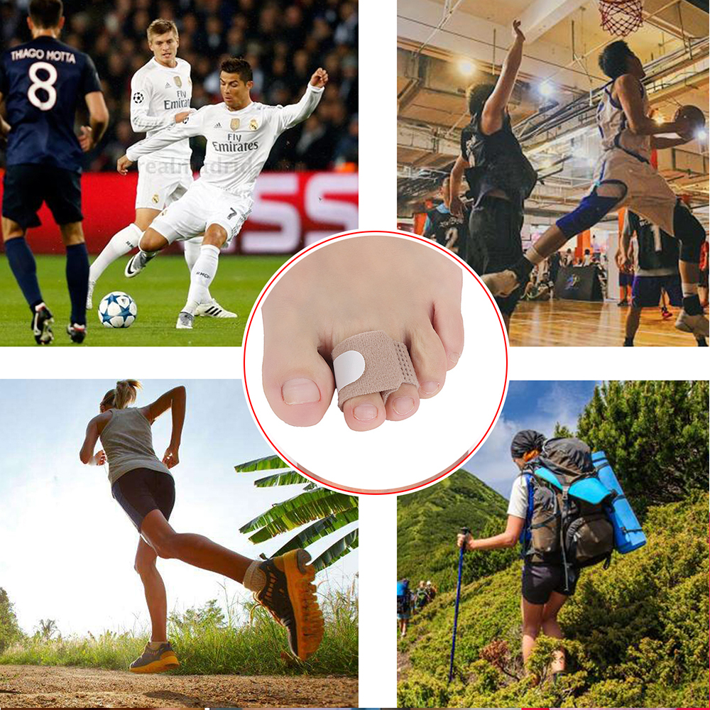[BAYAR DI TEMPAT] 6 Pcs Pemisah Jari Tangan Kaki / Pelindung Jari Kaki Tangan / Hallux Valgus Bunion Separator Bandage / Perban Pemisah Jari Kaki