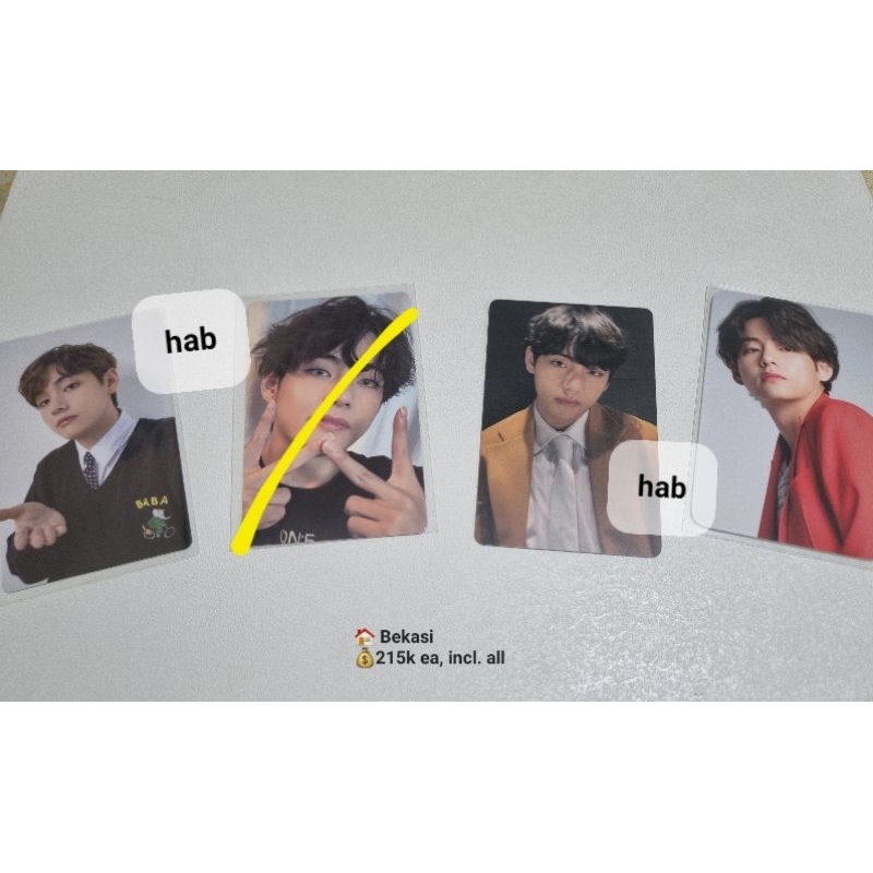 PC V Taehyung BTS FC Mobile Japan kiss BE Deluxe Soundwave SW Dicon 101 Magazine Preorder