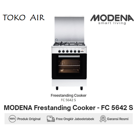 Modena Kompor Freestanding CARRARA - FC 5642 S / FC5642S