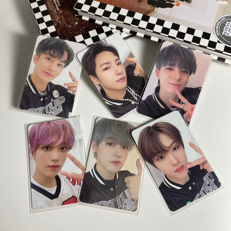 NCT DREAM LUCKY CARD 6TH ANNIVERSARY FULLSET PHOTOCARD PC MARK RENJUN JENO HAECHAN JAEMIN CHENLE JIS
