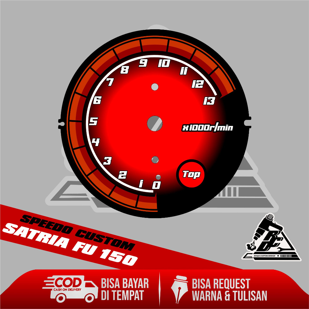 PAPAN SPEEDOMETER CUSTOM SATRIA FU PANEL SPIDO METER CUSTOM SATRIA FU