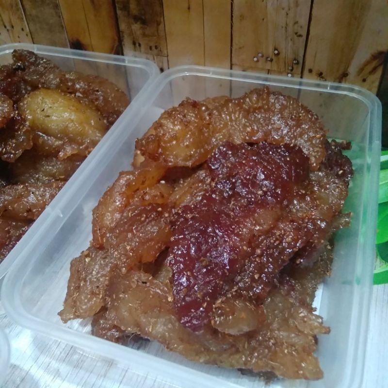 

Dendeng jando/lemak sapi Abah Koswara 1 kg Khas Bandung