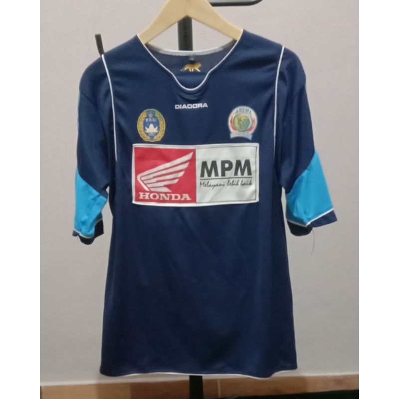 JERSEY AREMA HOME 2010 NAMESET (ALAM SHAH) #12 SIZE L