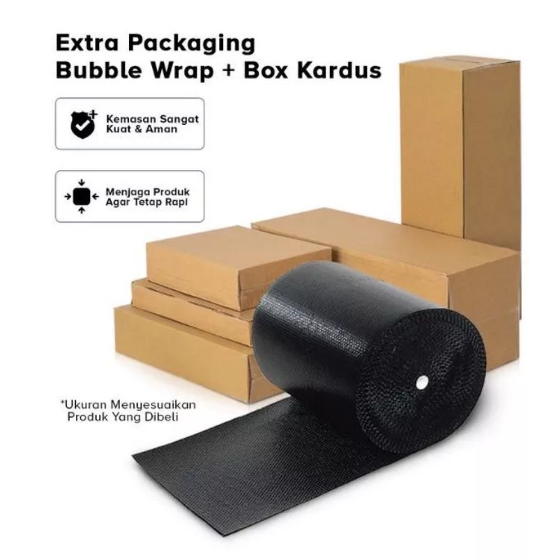 

Extra Packing Kardus atau BubbleWarp Tambahan