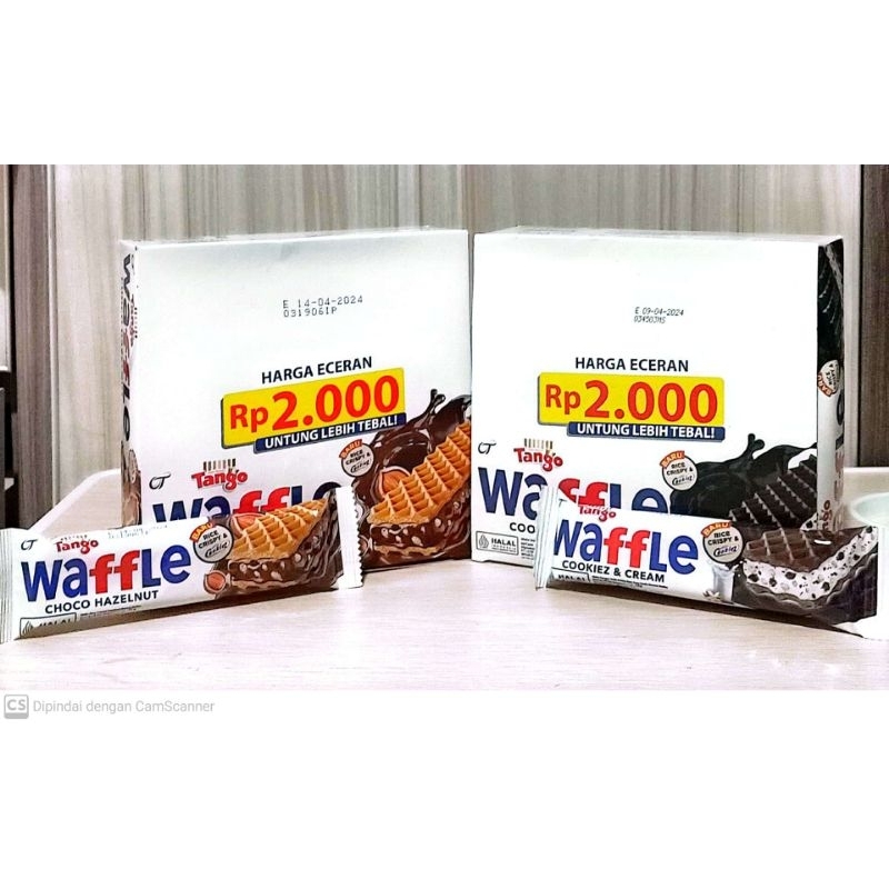 

Tango Waffle eceran 2000 isi 12x25g