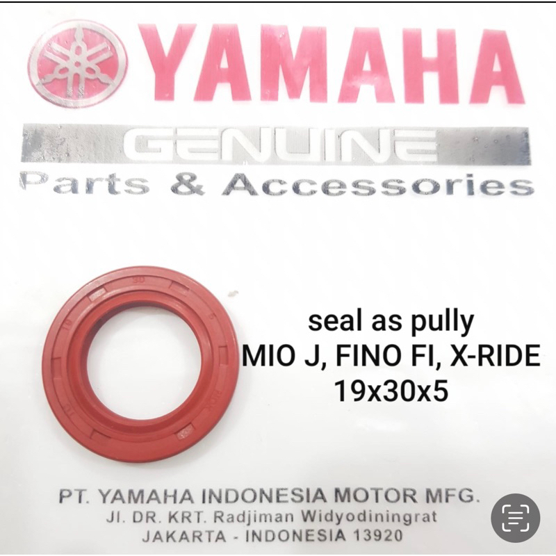 SEAL AS PULLY RACING ORANGE MIO J MIO M3 FINO SOUL GT X RIDE 115 125 PNP YAMAHA 54P 19X30X5