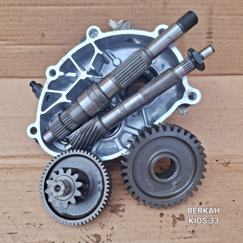 Gear gigi gearbox gardan rasio transmisi bak blok block crankcase fullset all new n max nmax 155 vva
