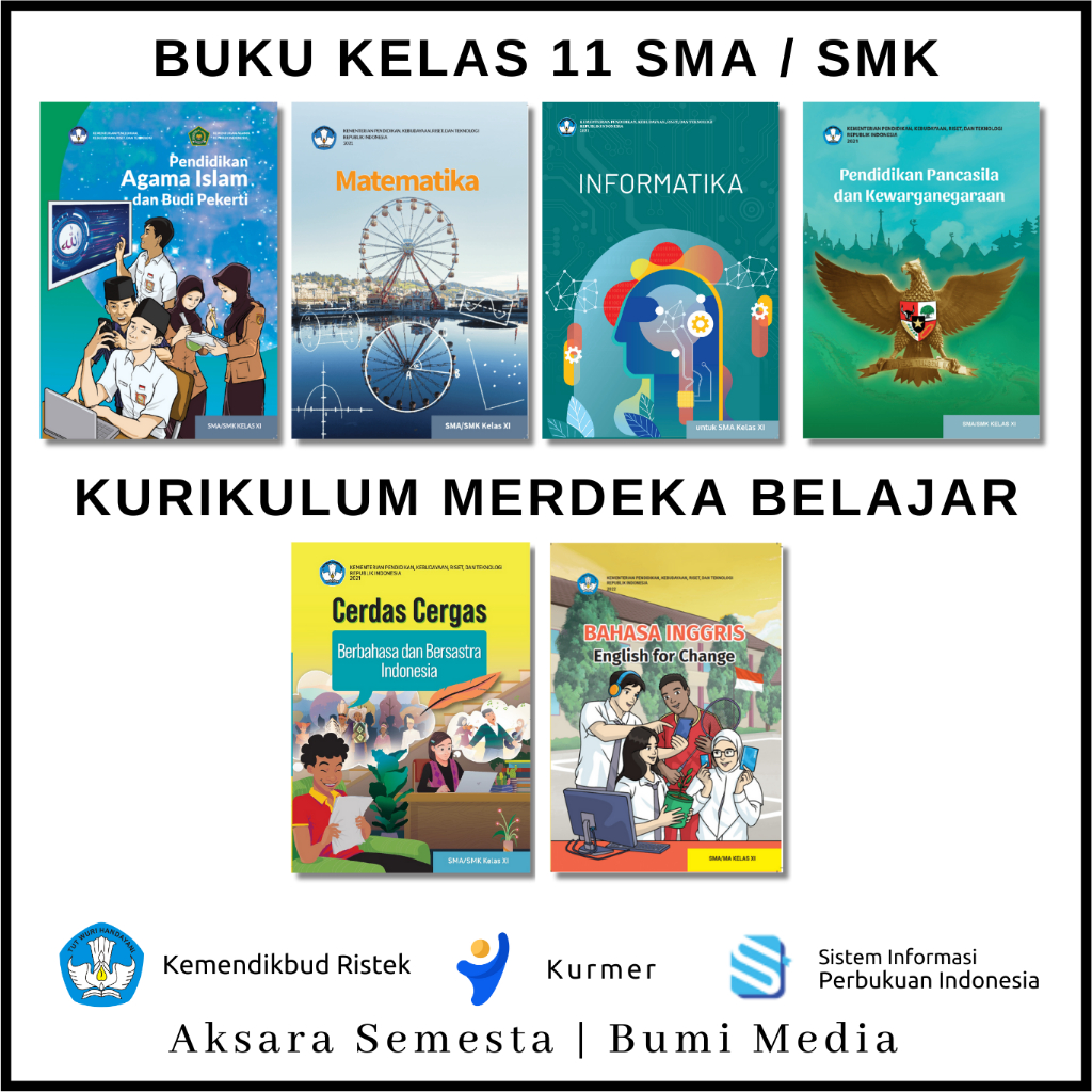 Buku Paket Siswa SMA SMK Kelas 11 IX Kurikulum Merdeka Kumer Kurmer Pelajaran Pendidikan Agama Islam