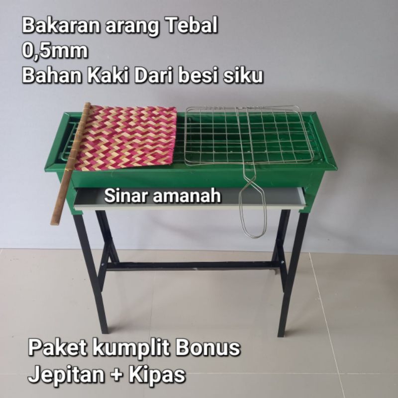 Panggangan Sate Arang Kumplit / Bakaran sate kaki