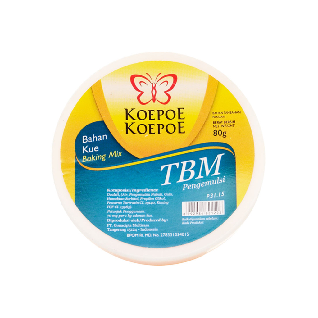 

Koepoe koepoe TBM 80 gram