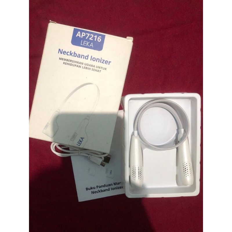 Leka neckband ionizer