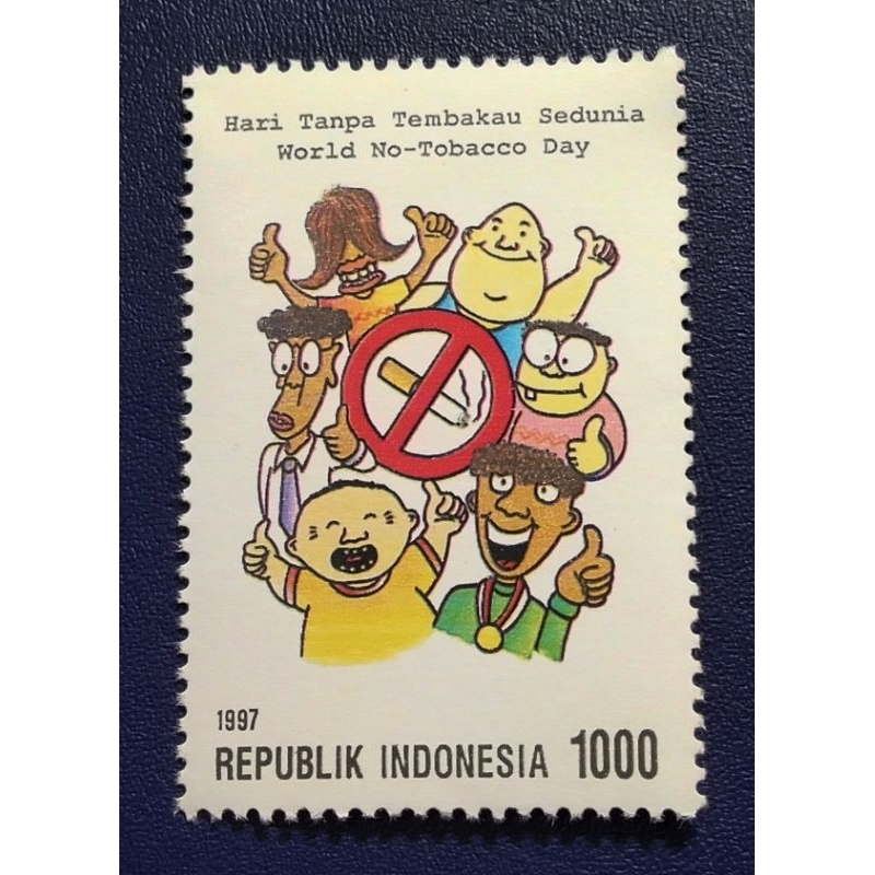 

Prangko lawas Set Lengkap Hari Tanpa Tmbakau Sedunia Th 1997