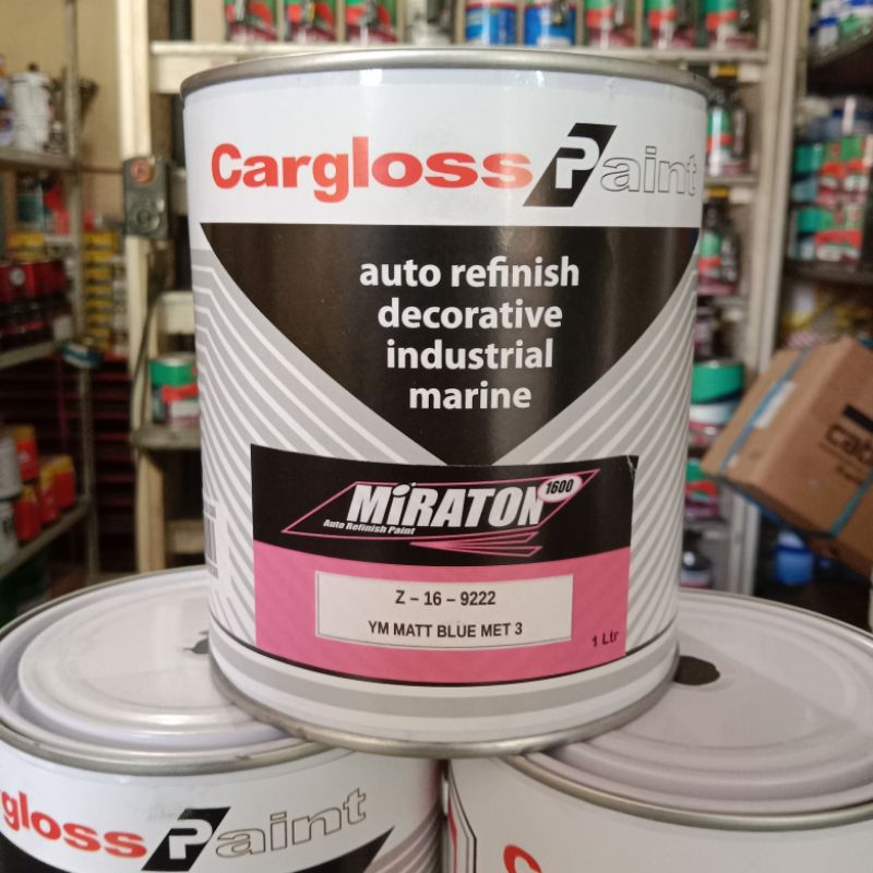 Cargloss Cat Miraton 1600 YM Matt Blue Met 3 / Cat Biru Doff NMAX / Biru Yamaha N Max Doff