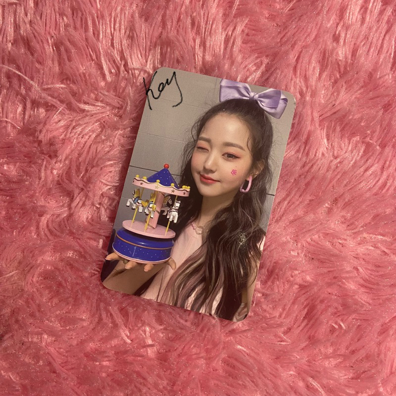 BOOKED PC PHOTOCARD WONYOUNG MAINAN BUNDLE COROUSEL ONEIRIC DIARY IZONE IVE