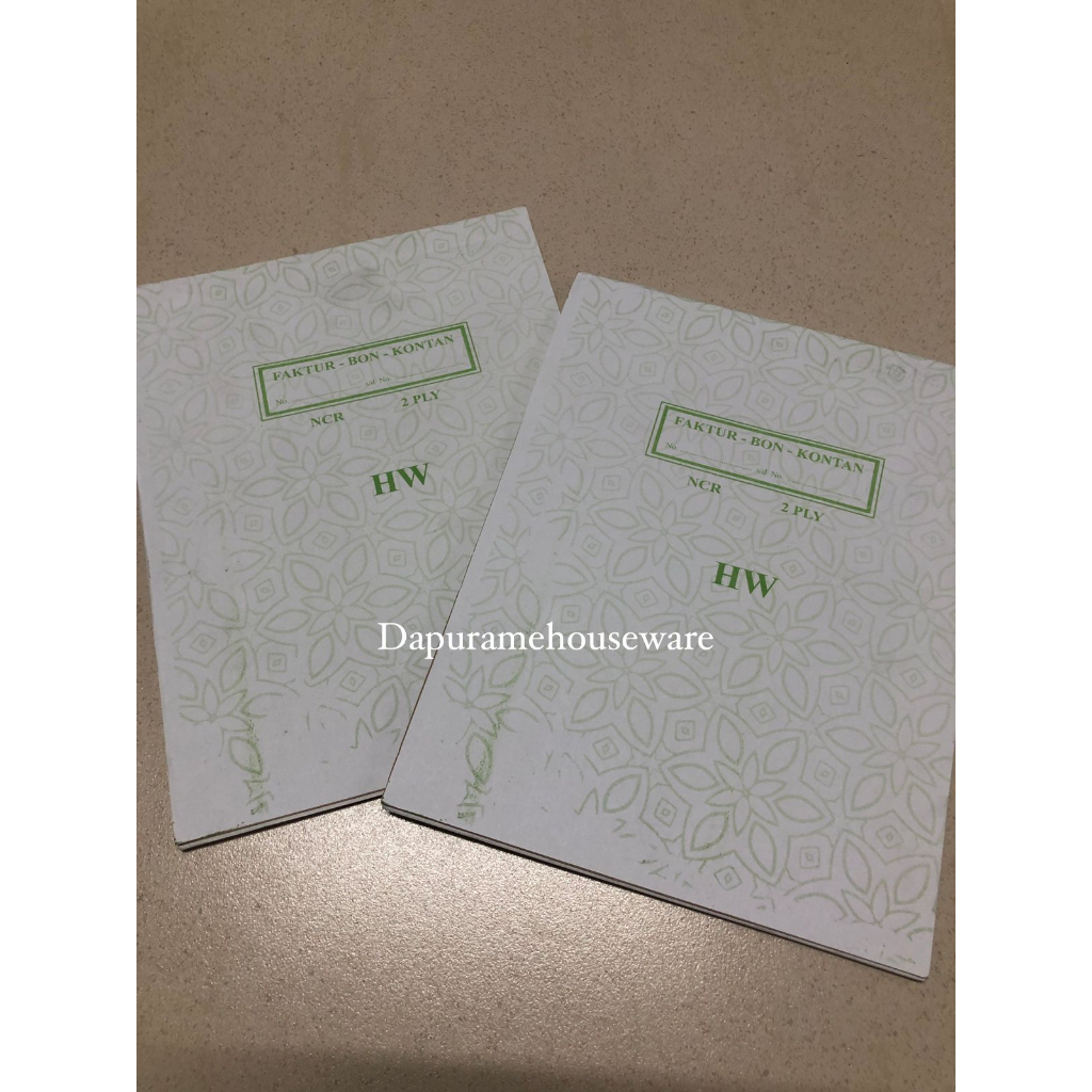 

BUKU FAKTUR RANGKAP 2 X 20CM BESAR