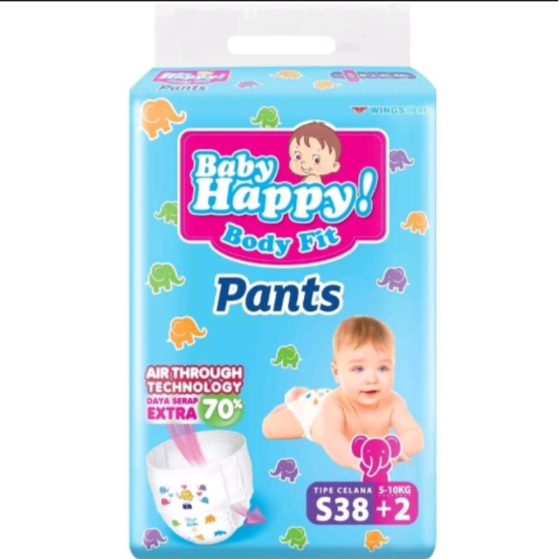 Pampers Baby Happy Size S Pampers Murah