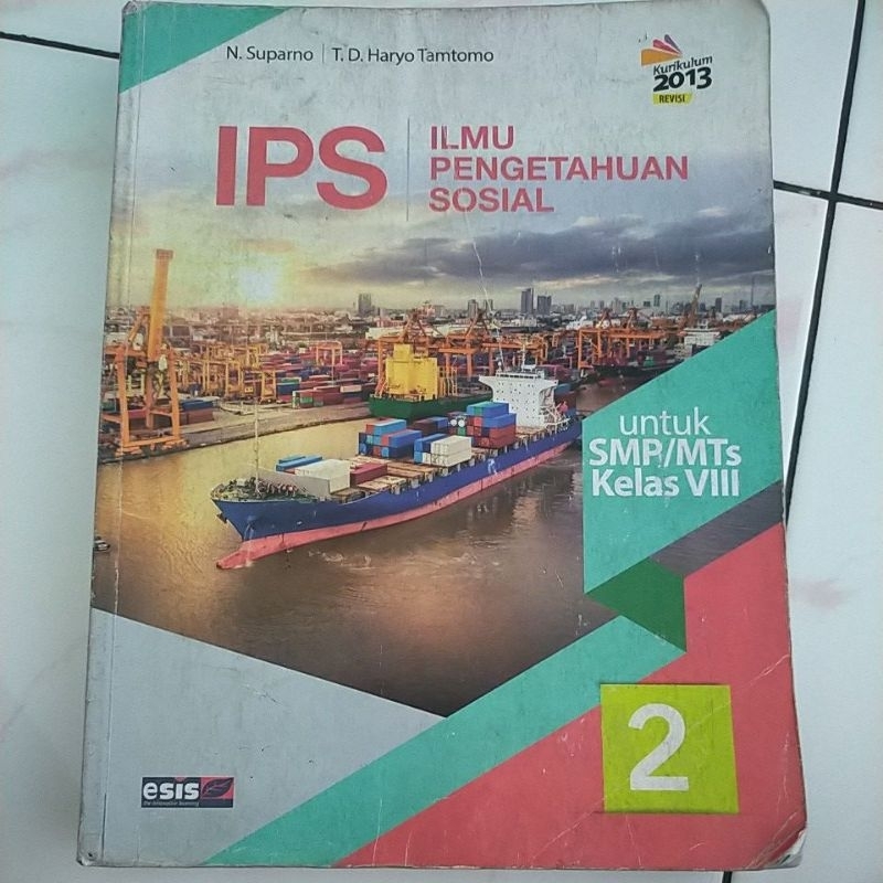 Buku kelas 7, 8, 9  IPS / IPS SMP kelas 7 / IPS kelas 8 / IPS kelas  9