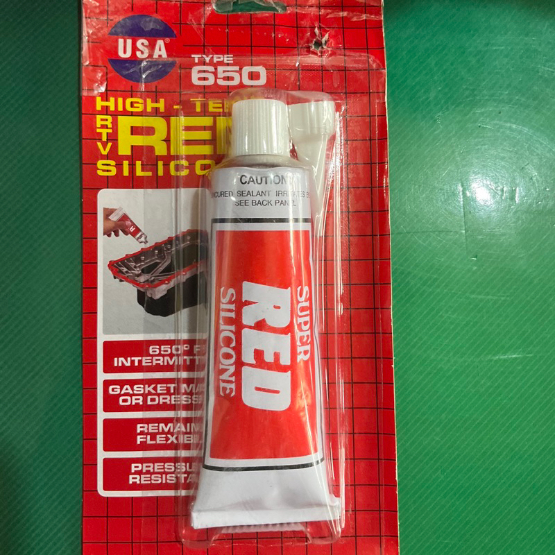 

Lem Super Red Silicone Spare Park Mesin/Lem Mesin isi 30 gr merek USA