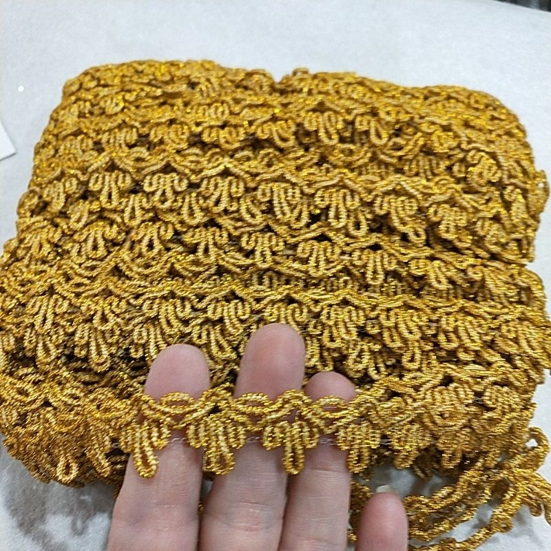 Renda Mas Mahar 2cm PER ROLL