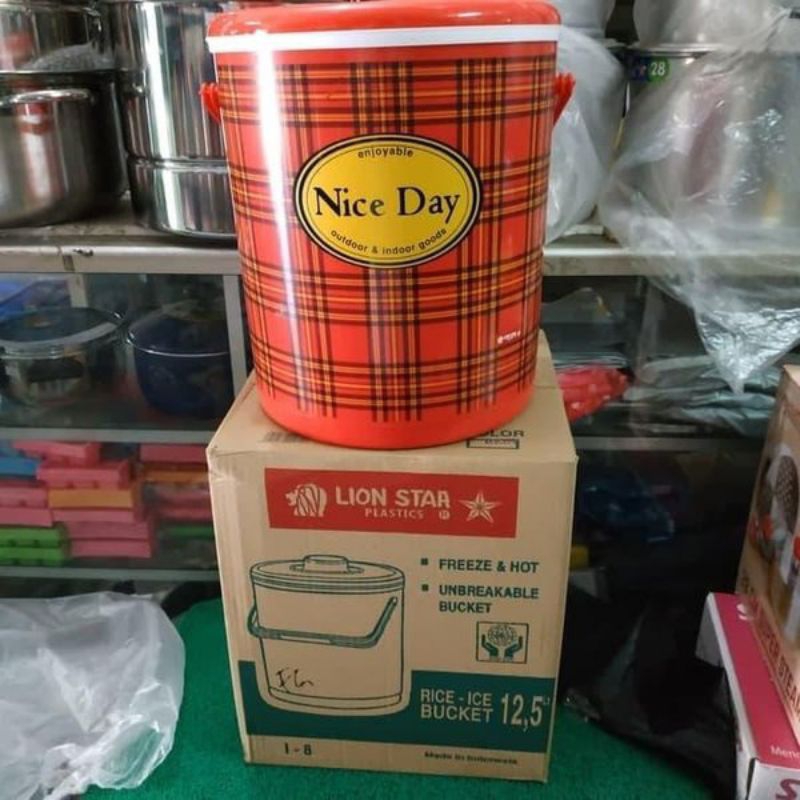 termos nasi termos es Lion Star RICE-ICE BUCKET 12.5 Liter