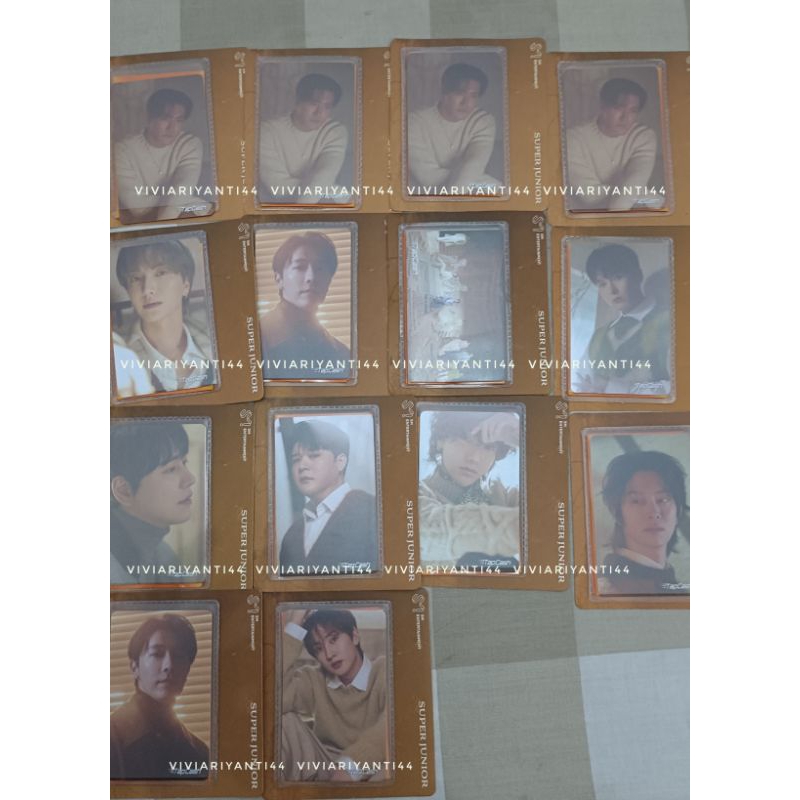 (READYSTOCK) BNI TAPCASH SUPER JUNIOR LEETEUK HEECHUL SHINDONG DONGHAE SIWON RYEOWOOK