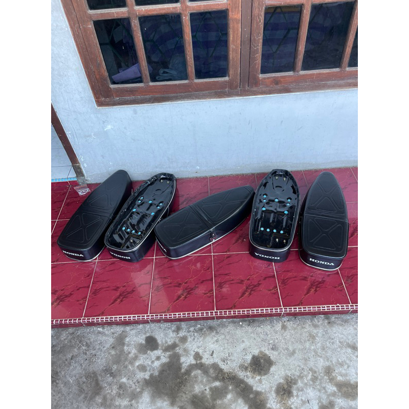 jok c70 xx carbon anti gembos jok honda c70 xx karbon grade a