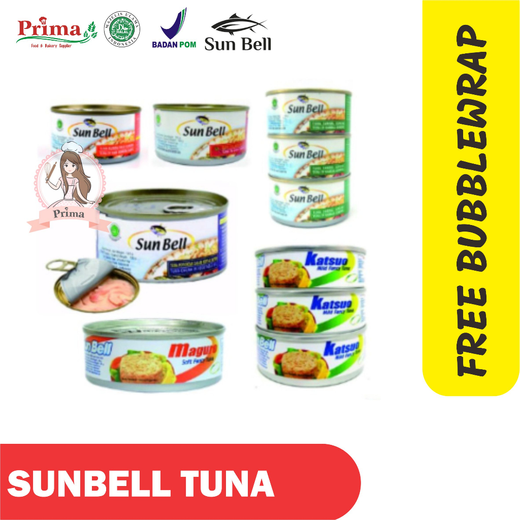 

SUNBELL tuna kaleng