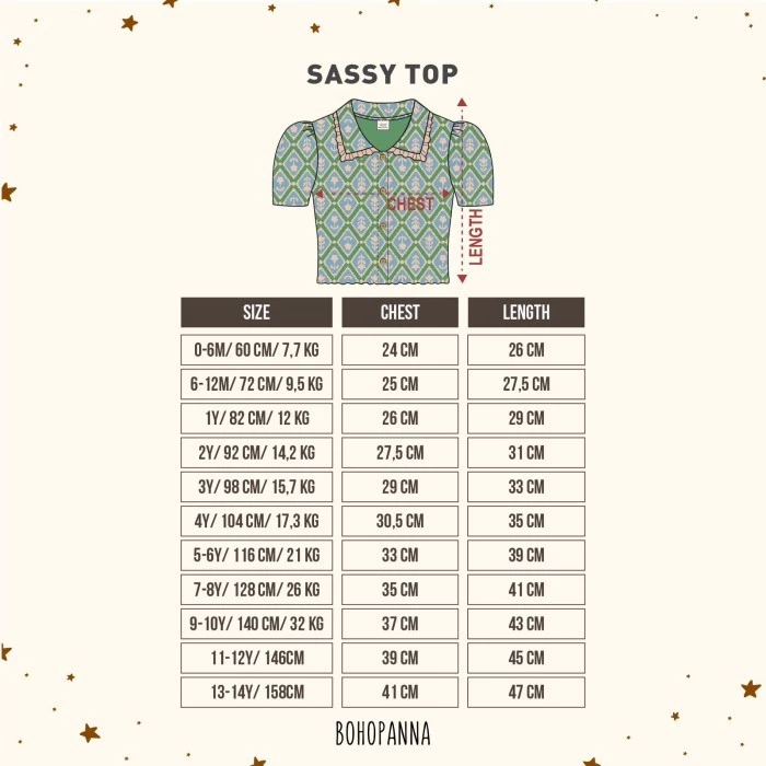 Bohopanna Sassy Top