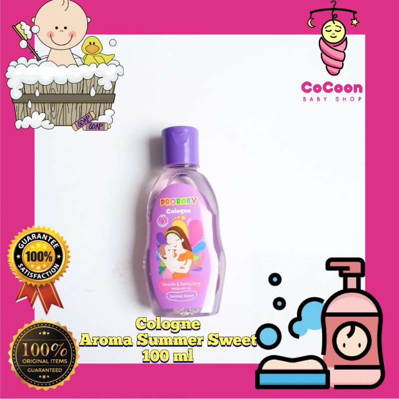 Parfum Bayi / Pengharum Bayi Anak Pro Baby Probaby Cologne Summer Sweet 100 ml 100ml