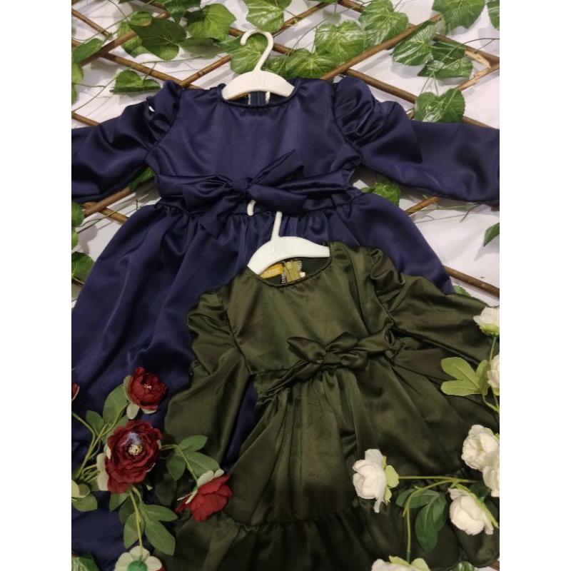 GAMIS ANAK POPULER ROBERTO CAVALLI/SATIN