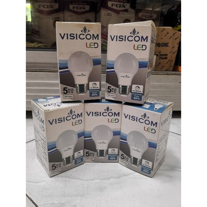 Visicom Lampu LED 5W Bergaransi