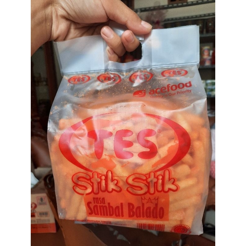 

(BISA COD) TES STIK STIK RASA SAMBAL BALADO 220 gram