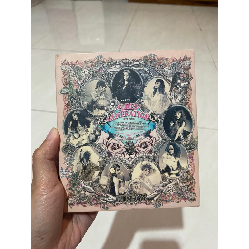 SNSD THE BOYS ALBUM