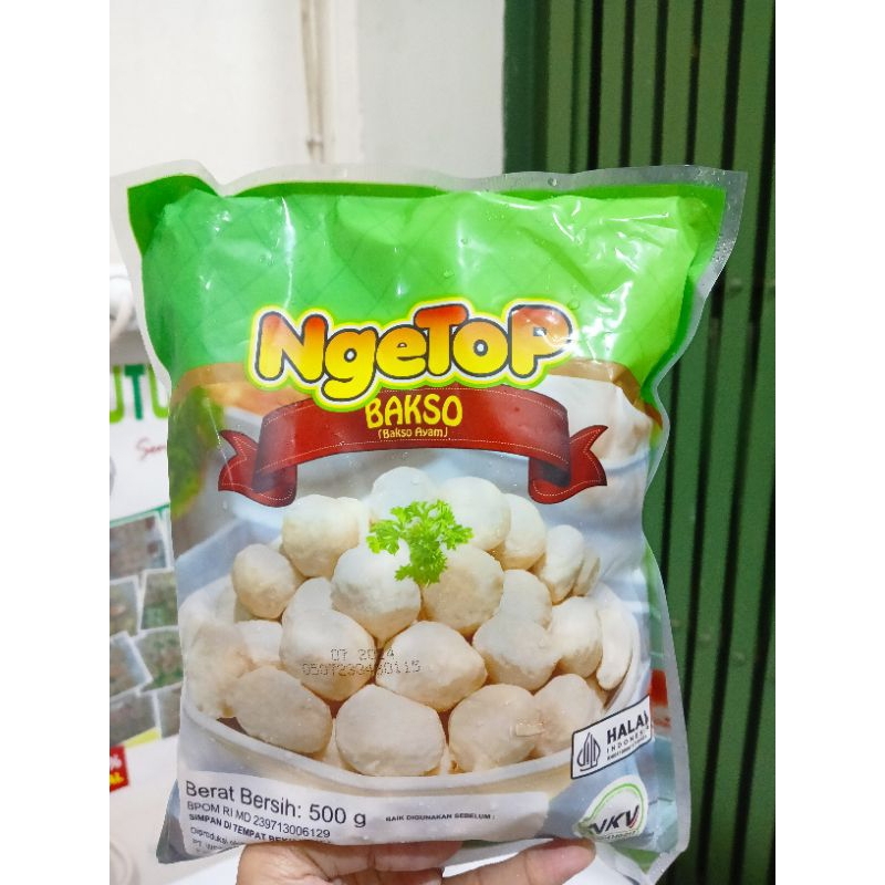 Ngetop Baso Ayam Mini 500gr isi kurleb 100pcs