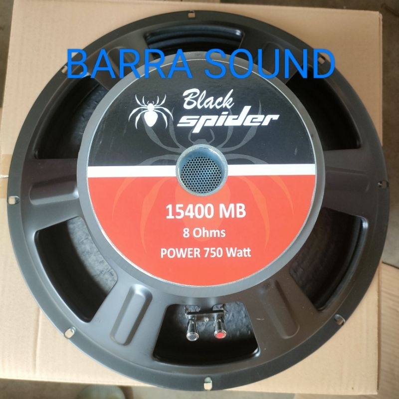 speaker 15 inch low sub subwofer black spider 15400MB VC 3 INCH
