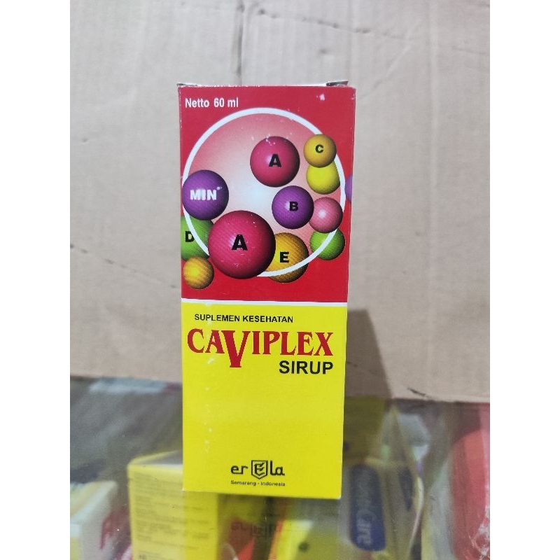 CAVIPLEX sirup 60ml suplemen kesehatan obat