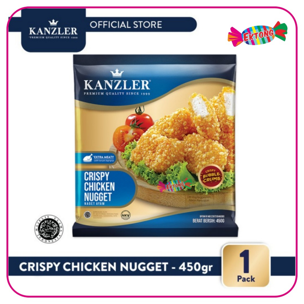 

KANZLER CRISPY CHICKEN NUGGET 450GR