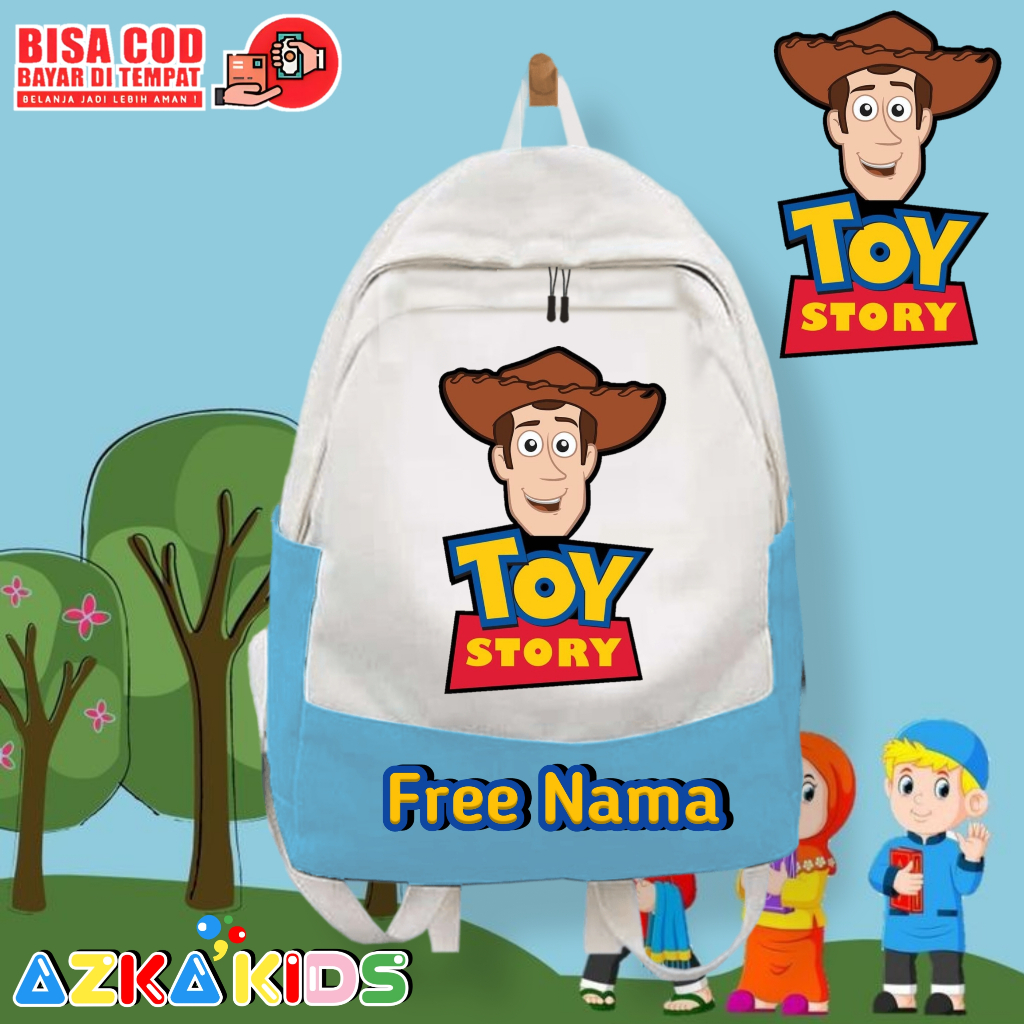 Tas ransel anak SD tas bacpack anak toy story