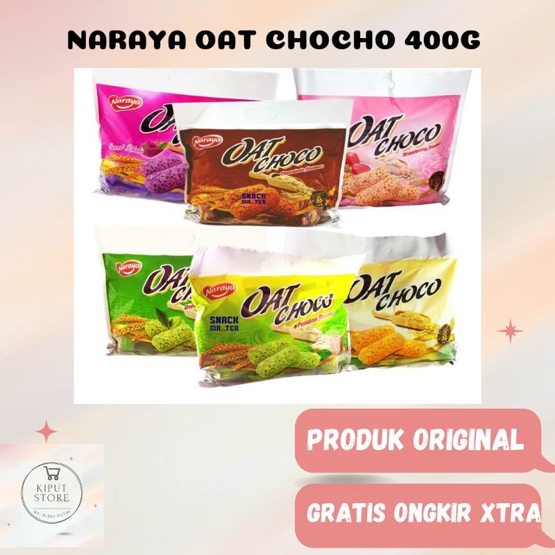 

NARAYA Oat Chocho Snack 400g