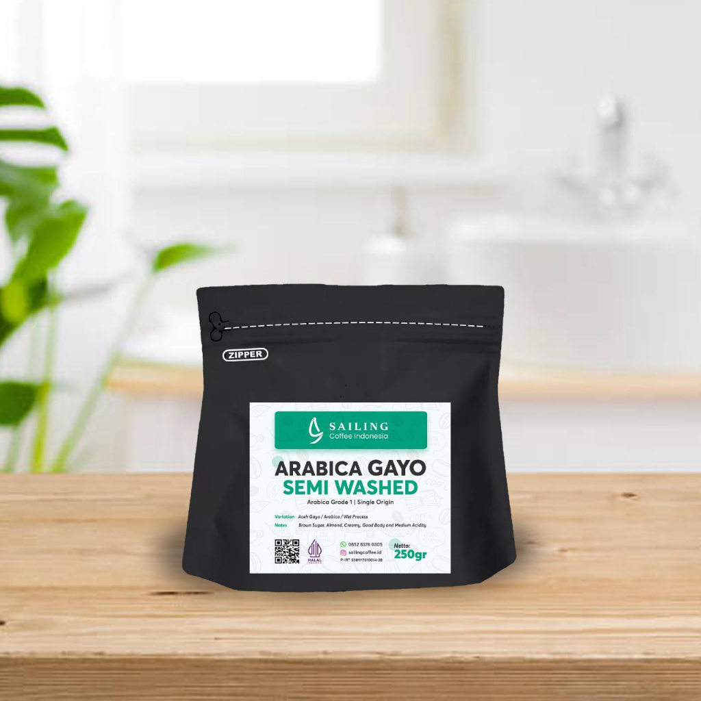 

ARABICA GAYO SEMI WASH - SAILINGCOFFEE.ID