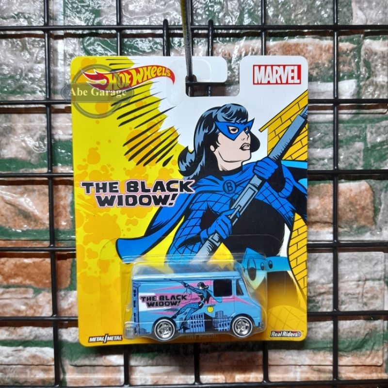 Hot wheels Black Widow marvel