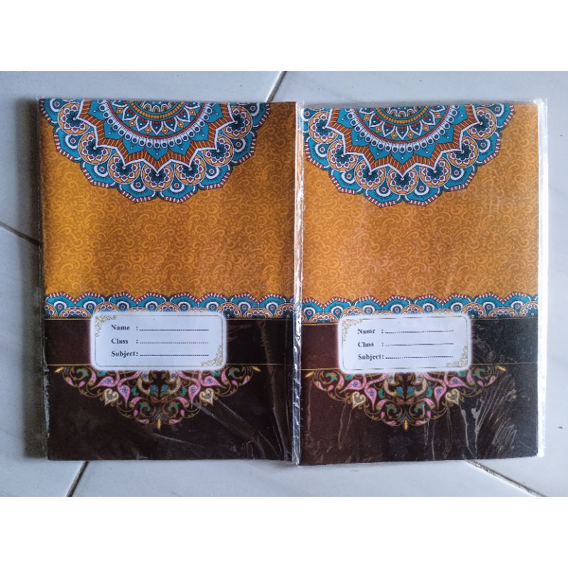 

Sampul Buku Boxy Motif Batik