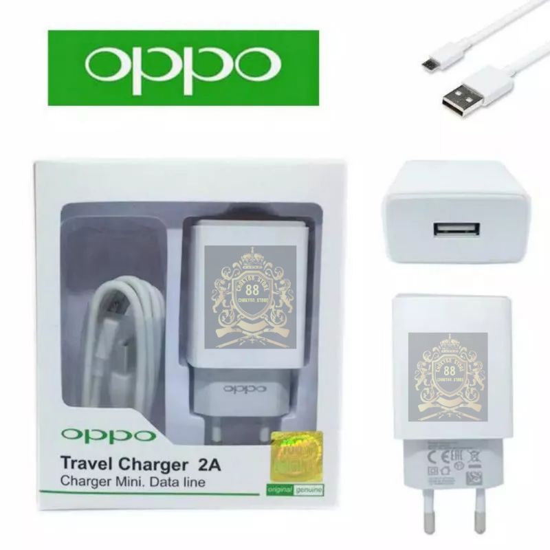 [Original 100%]Charger Oppo Original 2A Micro A3S A12 A12E A12S A39 A15 A1K A57 2016 A3 A1 A7 A7N A7