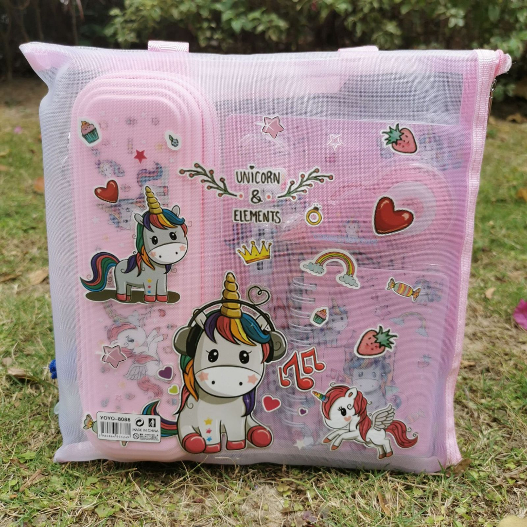 

ATH [JUALLARIS.ID](KTPS.11)KOTAK PENSIL SETT / STUDY SET STATIONERY SET ALAT TULIS SEKOLAH ANAK SET