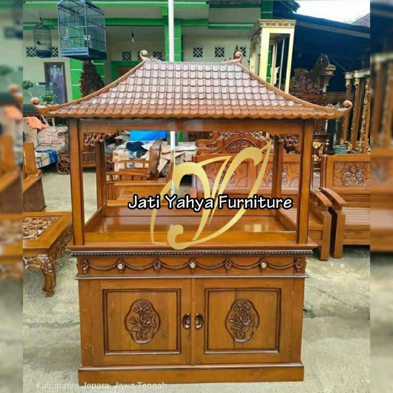 Meja buffet aquarium P 120 x L 60cm ( harga belum termasuk kaca)
